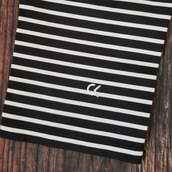 Calvin Klein Performance Striped Leggings - Picture 7 of 16